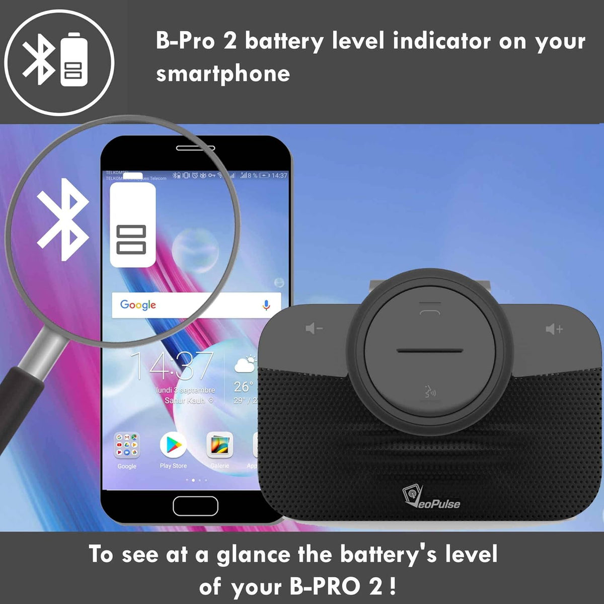 Bluetooth Car Speakerphone C108