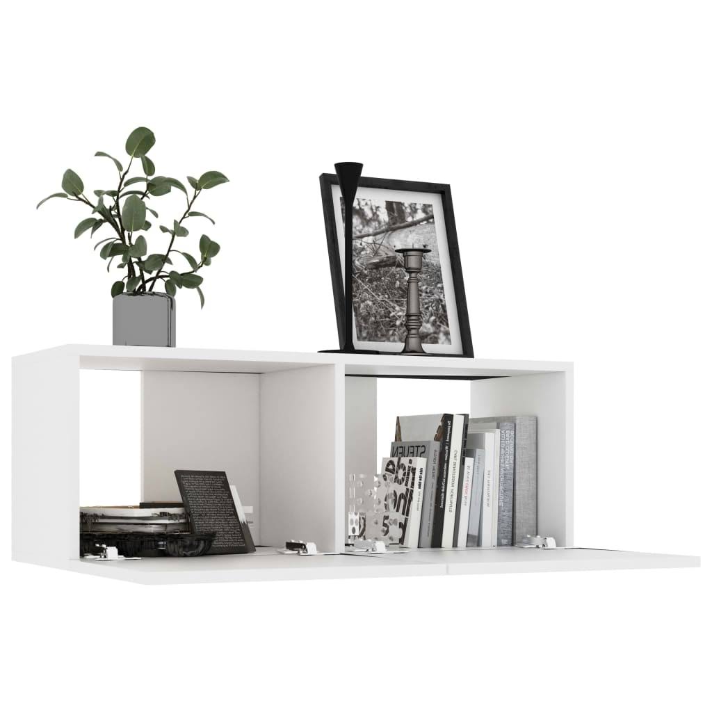 Concrete Gray Chipboard TV Cabinet J880917