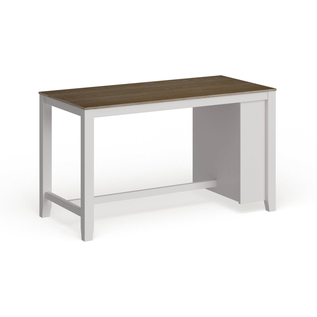 Rustic White 63 inch Kitchen Island Z130