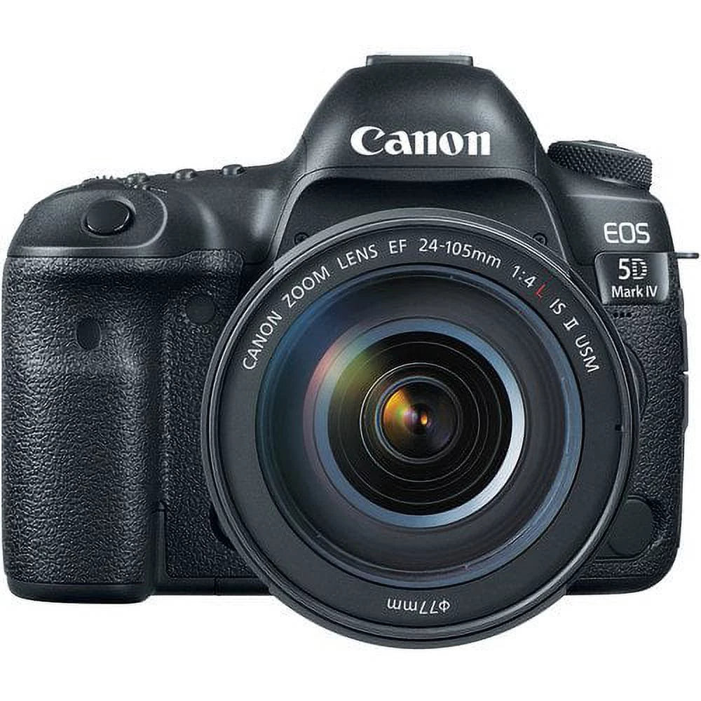 Canon EOS 5D Mark IV DSLR Camera with 24-105mm f/4L II Lens I322110