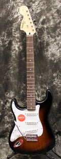 Left-Handed Brown Sunburst Electric Guitar U54267