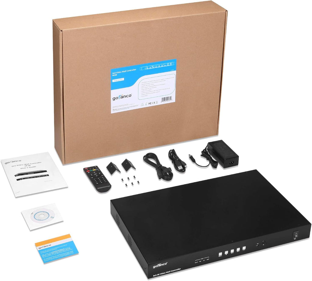 3x3 Video Wall Controller and Processor R55089