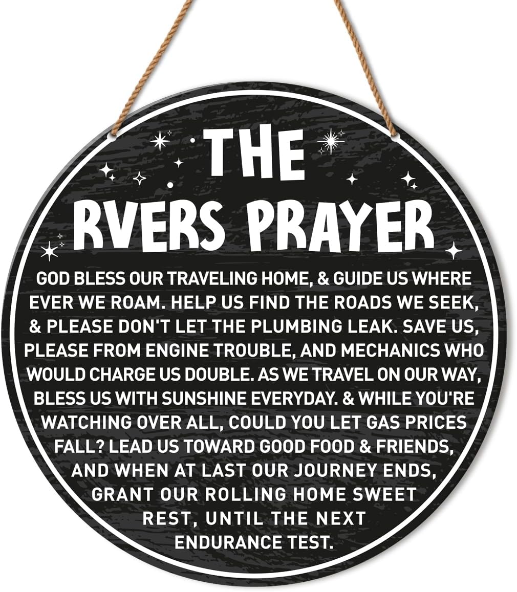 Camping Wall Decor Sign D2327