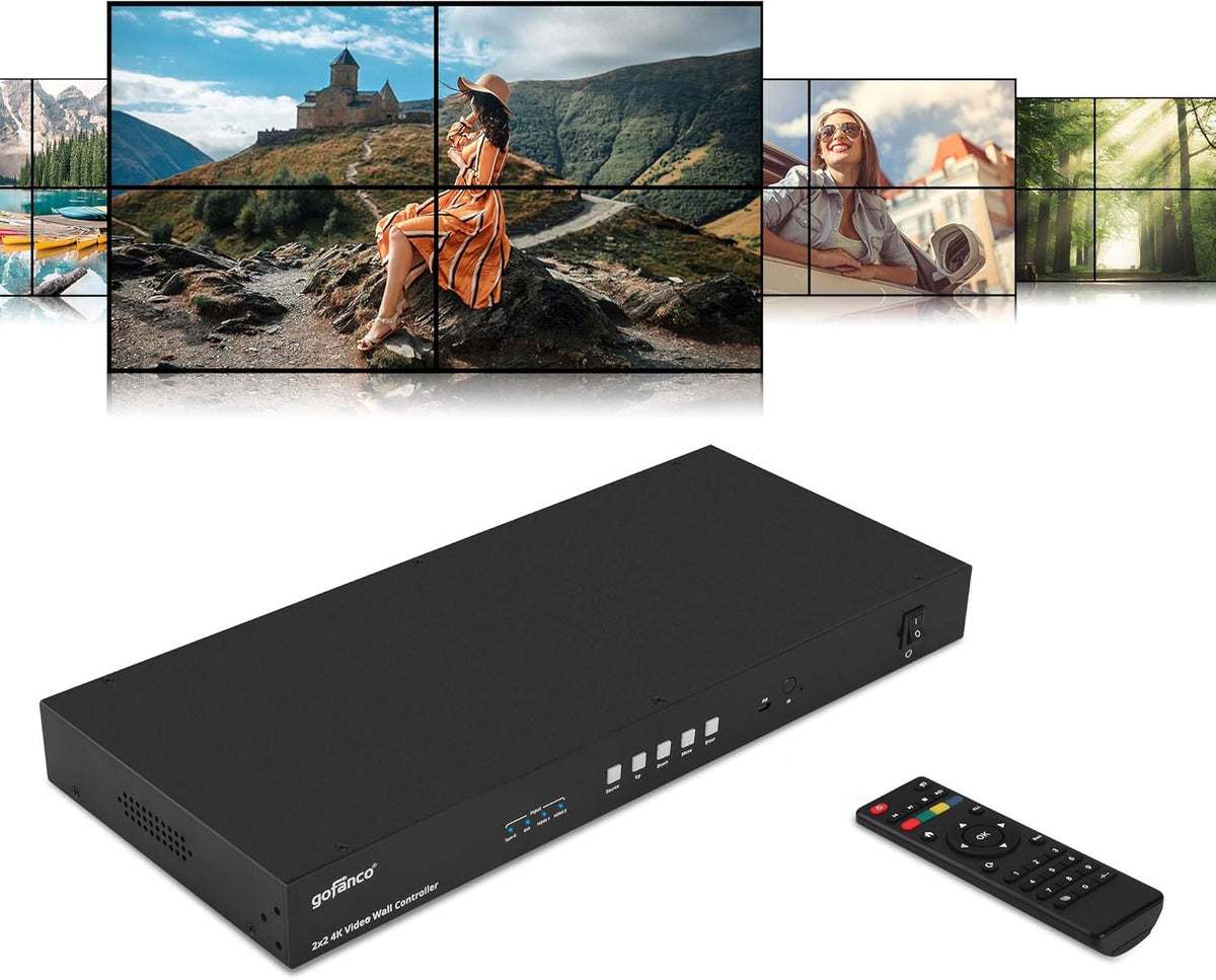3x3 Video Wall Controller and Processor R55089