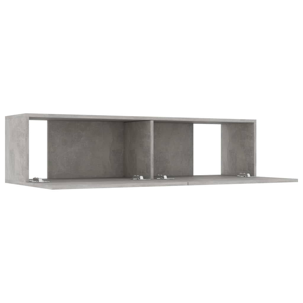 Concrete Gray Chipboard TV Cabinet J880917