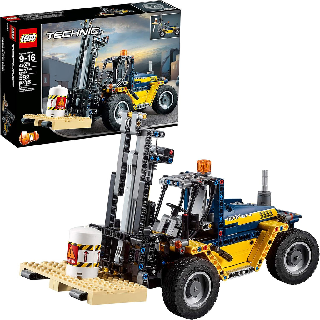 Heavy Duty Forklift Building Kit (592 Pieces) H1922