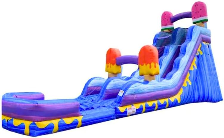 19' Water Slide with Detachable Deep Pool D242