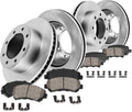 Front and Rear Ceramic Brake Pads and Rotors K79140