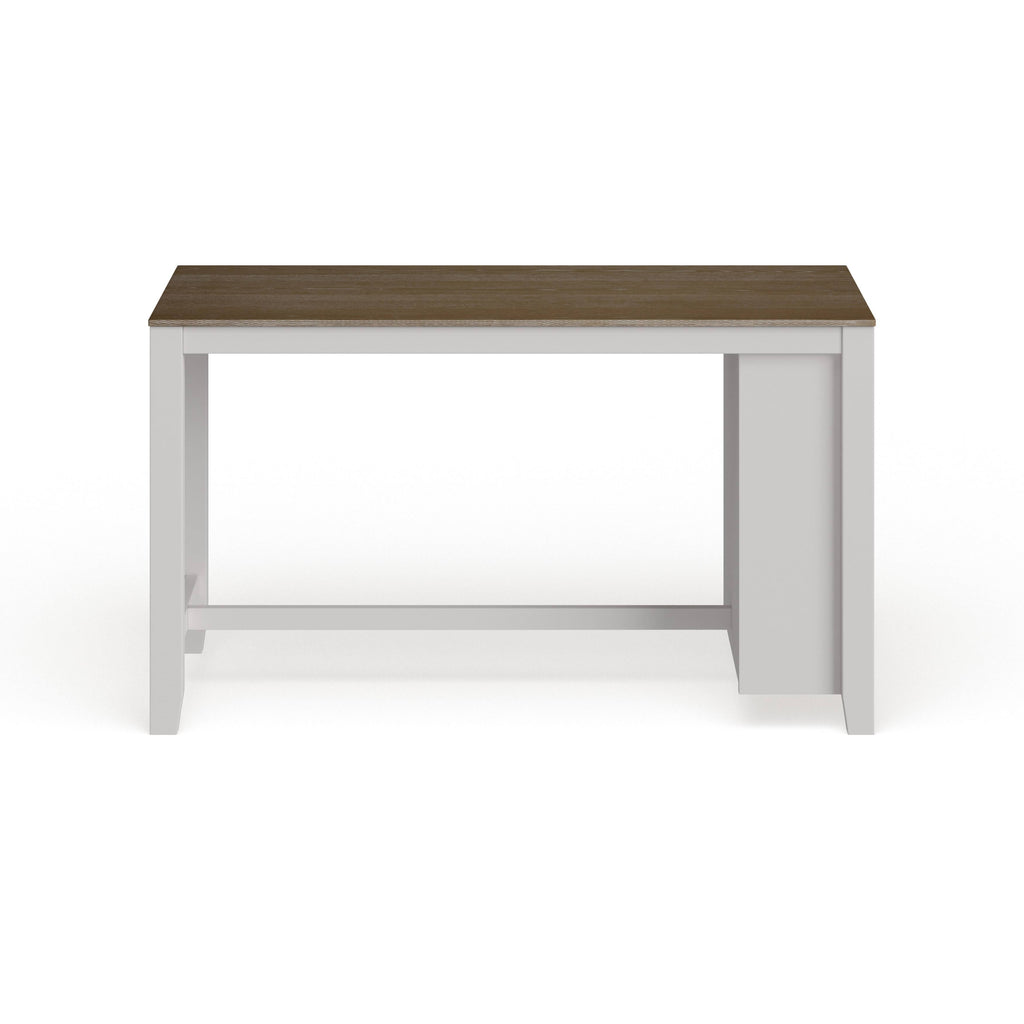 Rustic White 63 inch Kitchen Island Z130
