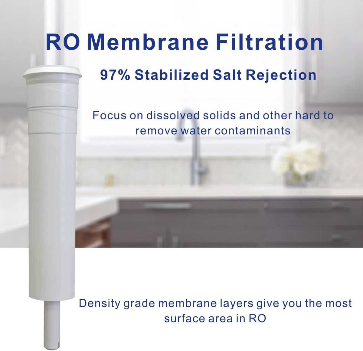 Replacement Filter Set with Membrane for Reverse Osmosis System M77659