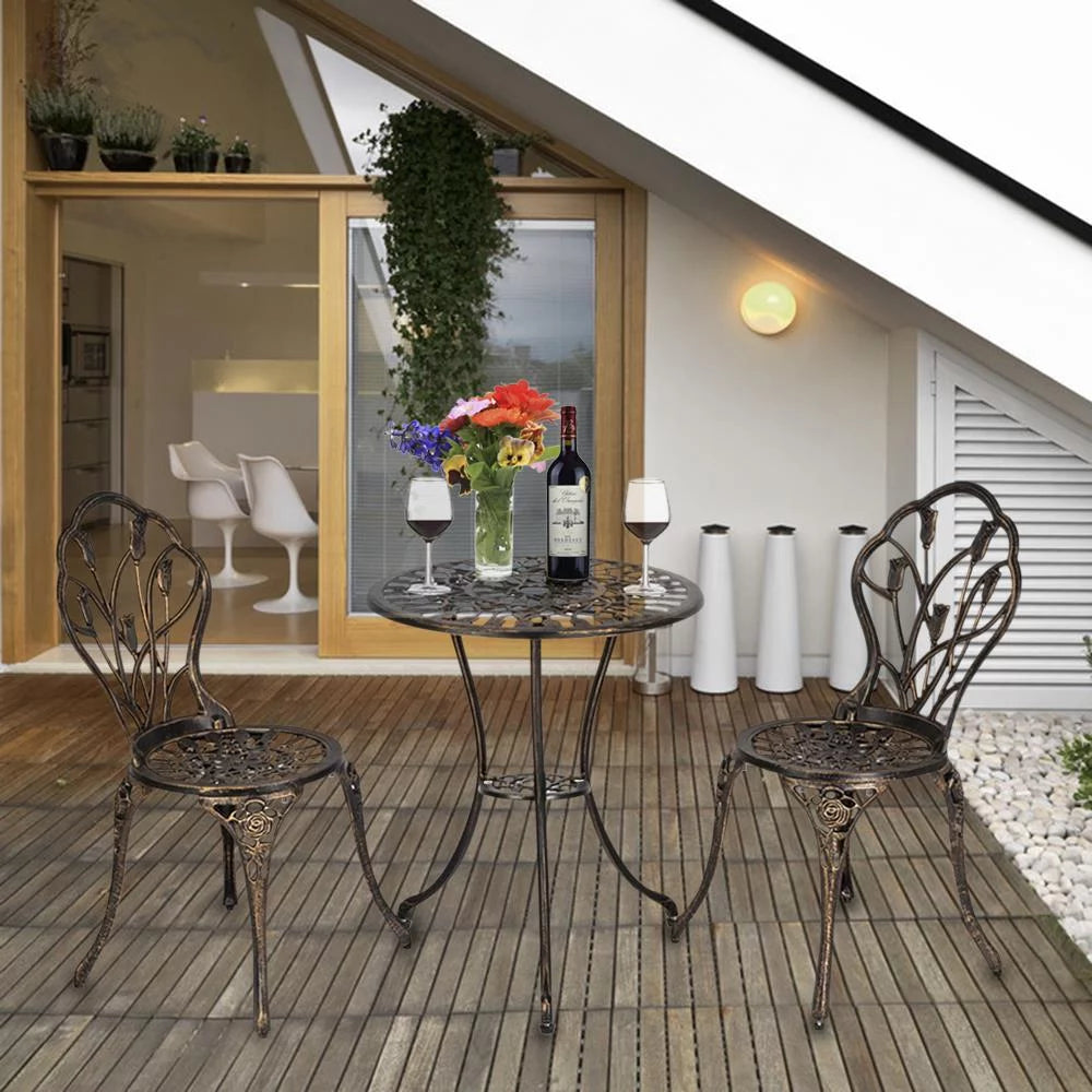 3-Piece Iron Bistro Set G679