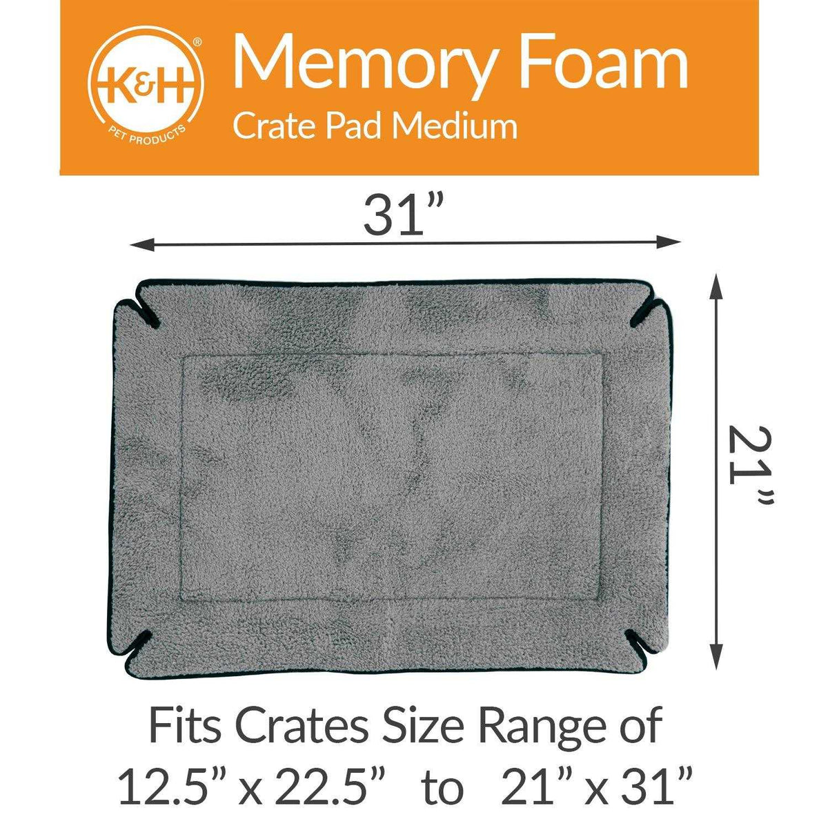 Memory Foam Crate Pad Q950751