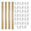 Maple 5-Shelf Pila S65959