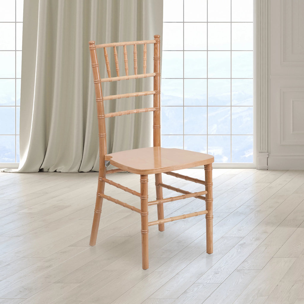 Natural Wood Chiavari Chair W73167