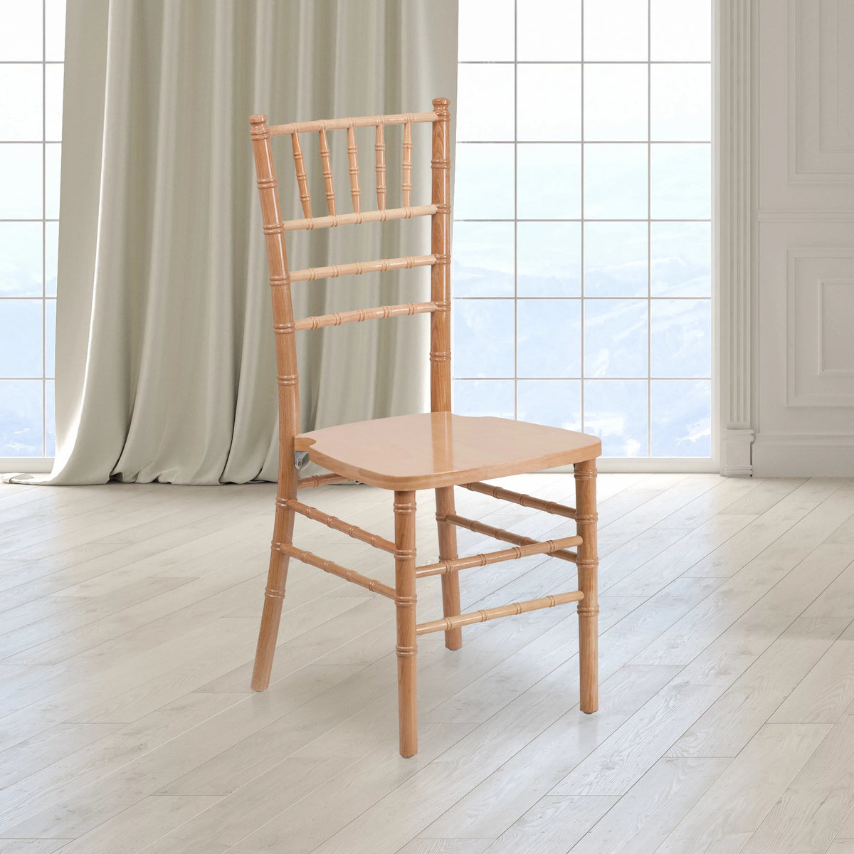 Natural Wood Chiavari Chair W73167