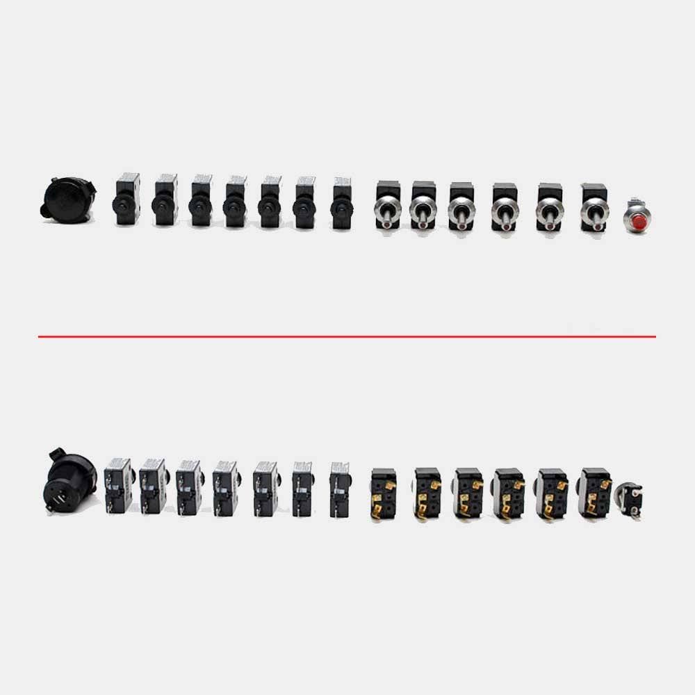 Illuminated 12 Volt Toggle Switch (Set of 15) Z841