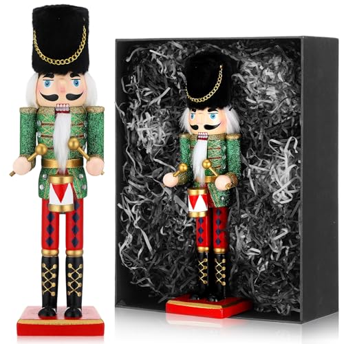 12 Inch Wooden Nutcracker Figures Christmas Decorations I195