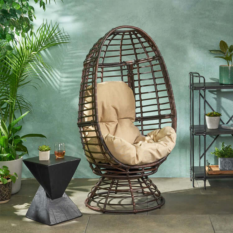 Wicker Chair With Cushion G499