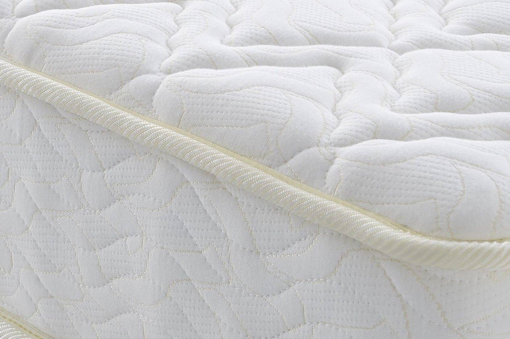 White Twin 8 inch Independently Encased Coil Mattress M64108