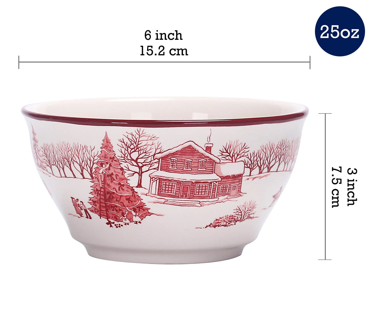25oz Cereal Bowls Set of 4 Y869626