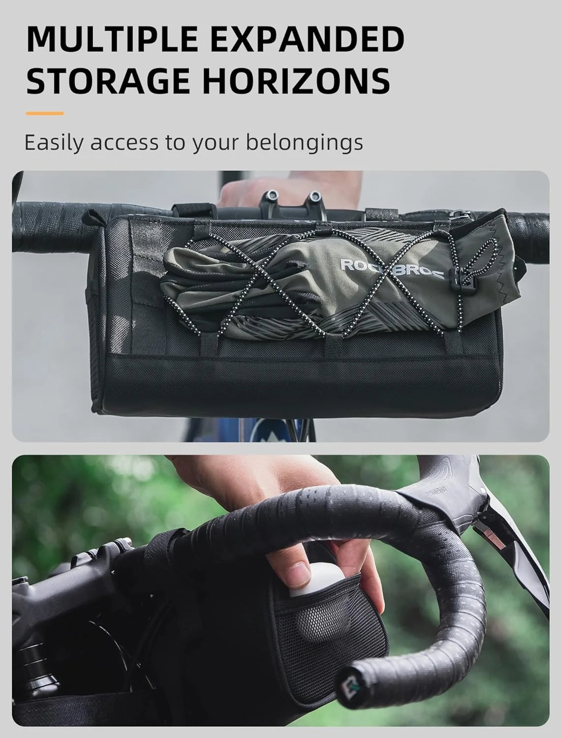 Bike Handlebar Bag with 1.5L Capacity L756