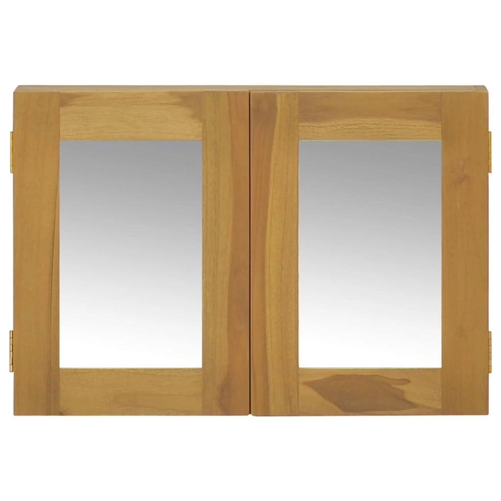 Mirror Cabinet Solid Wood Teak V757198