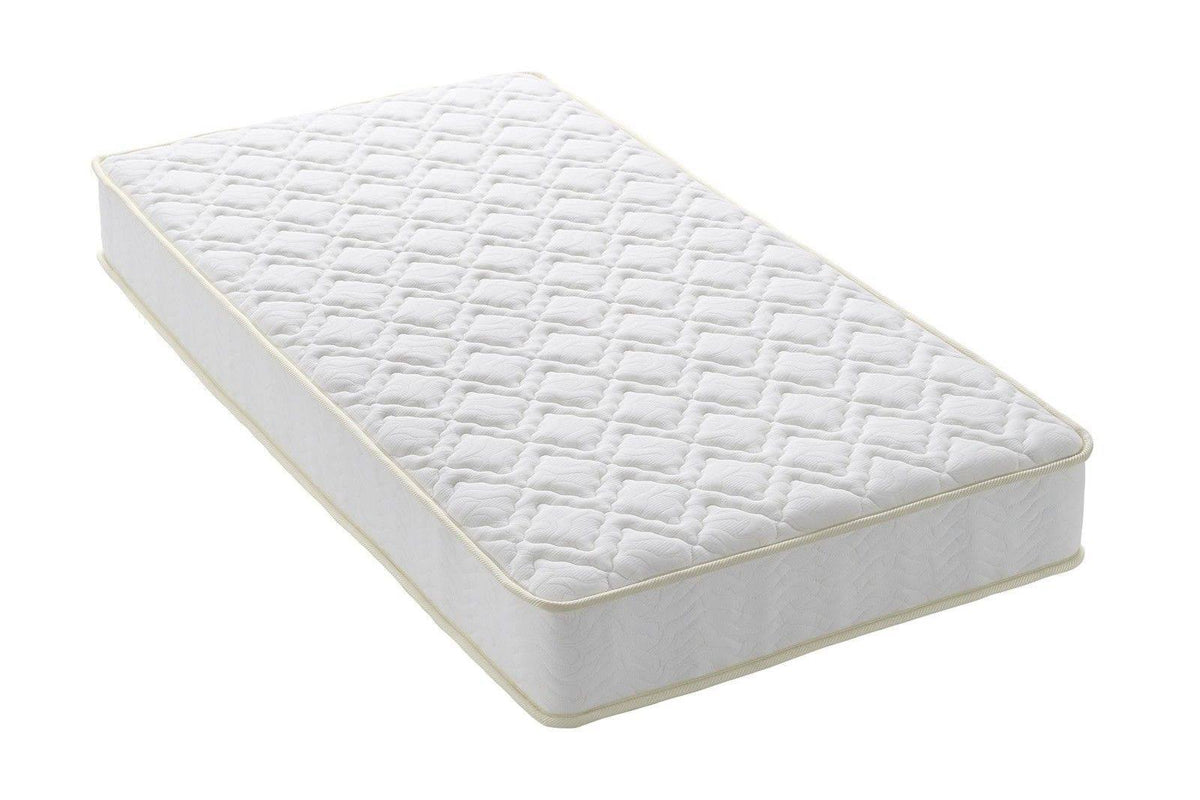 White Twin 8 inch Independently Encased Coil Mattress M64108