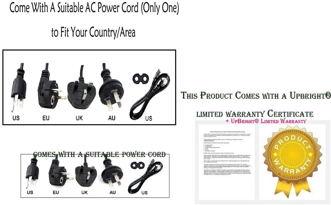 AC / DC Adapter Power Supply Cord Cable PS Charger Y493975