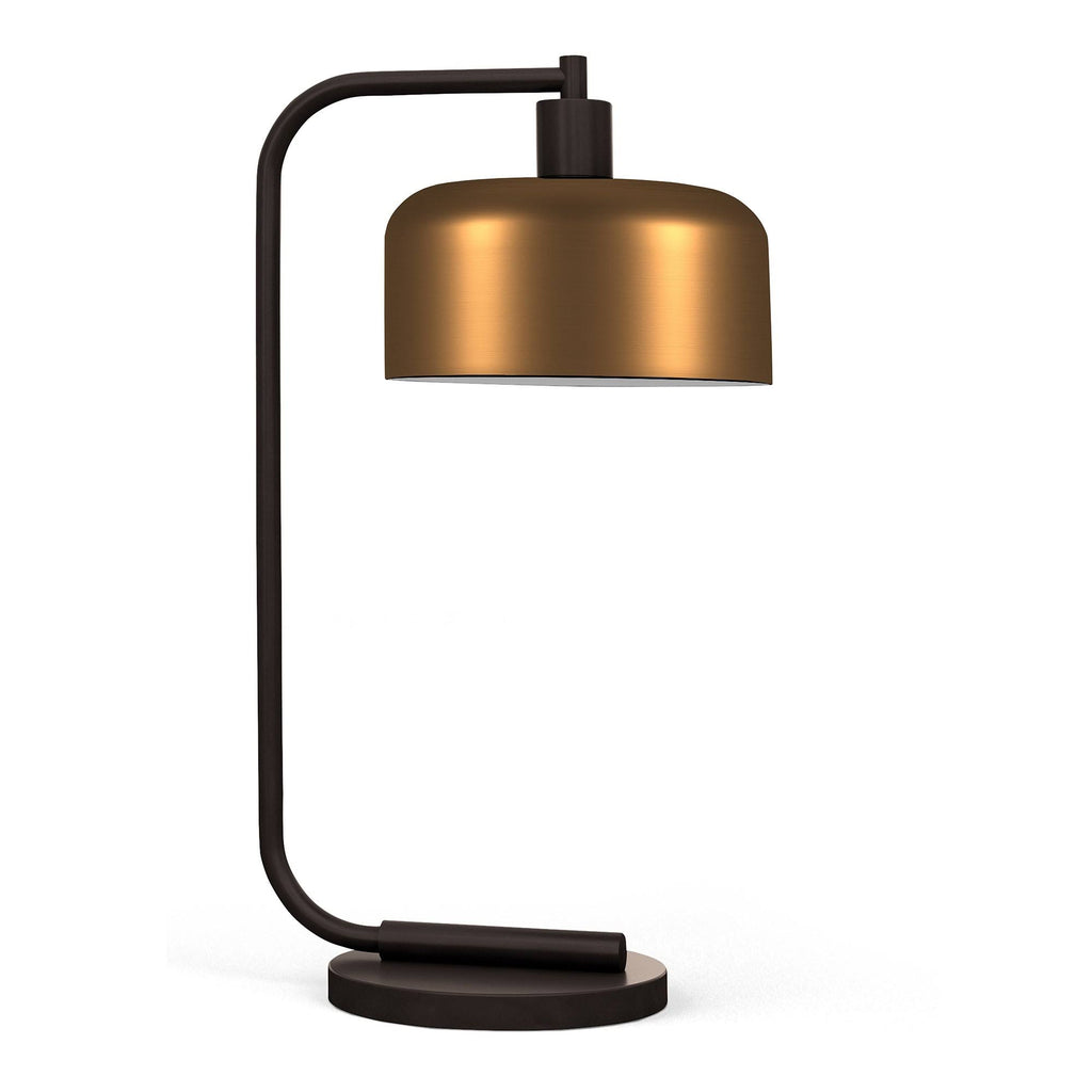Antique Brass Table Lamp Q23144