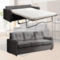 Queen Size Pull Out Sofa Bed with 2 Cup Holders and Dual USB Z716023