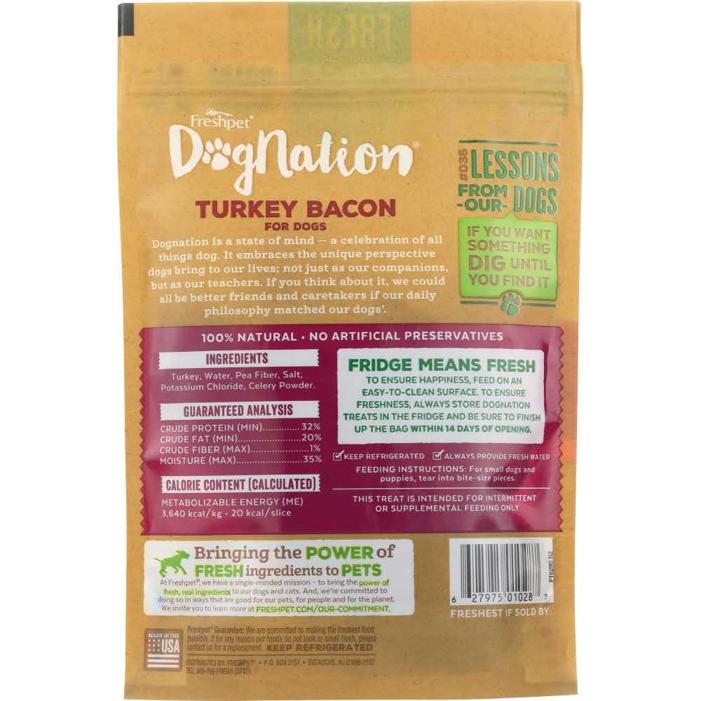 Turkey Bacon Dog Treats S18792