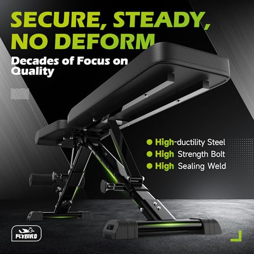 Adjustable Strength Training Weight Bench L574242