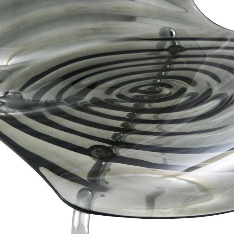 Transparent Black Dining Chair F932482