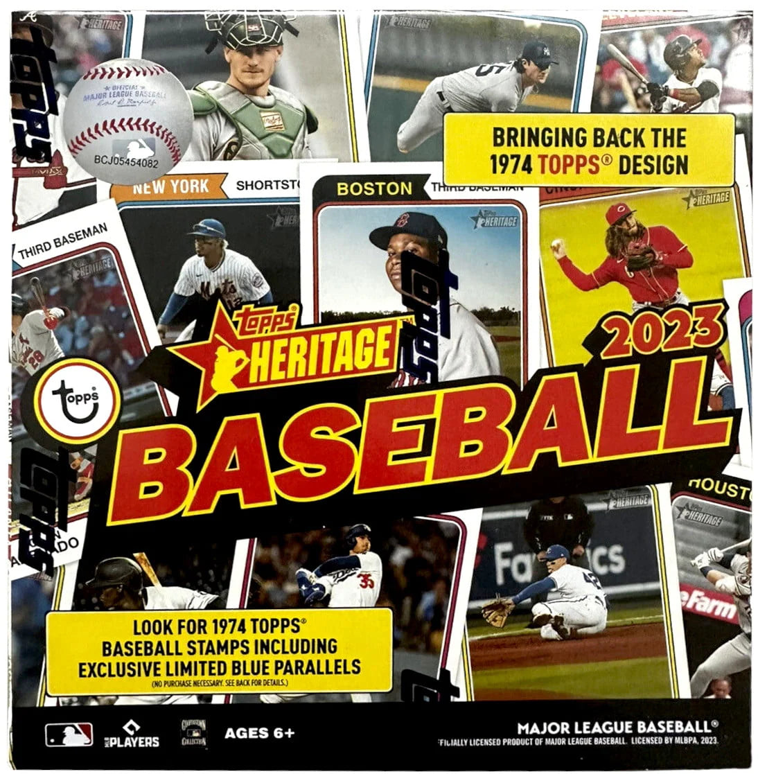 MLB Baseball Trading Cards Mega Box W6026