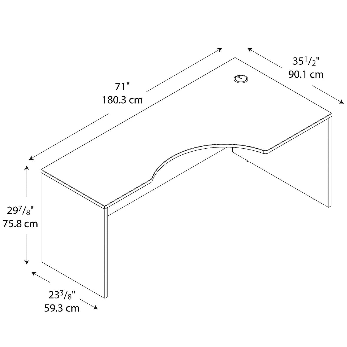 72W Right Hand Corner Module M897672