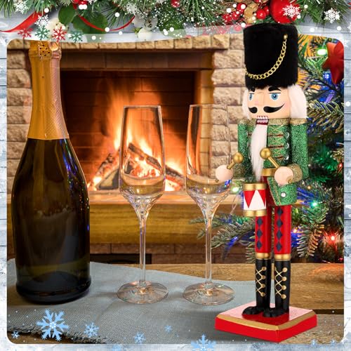 12 Inch Wooden Nutcracker Figures Christmas Decorations I195
