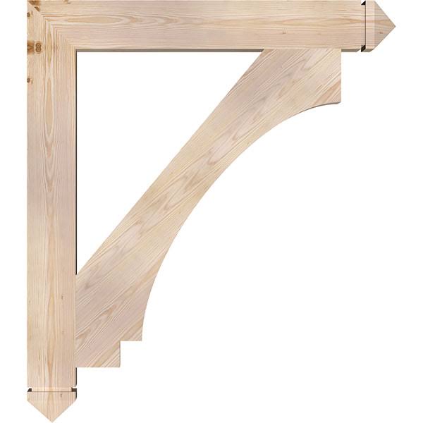 Douglas Fir Smooth Bracket Z3740