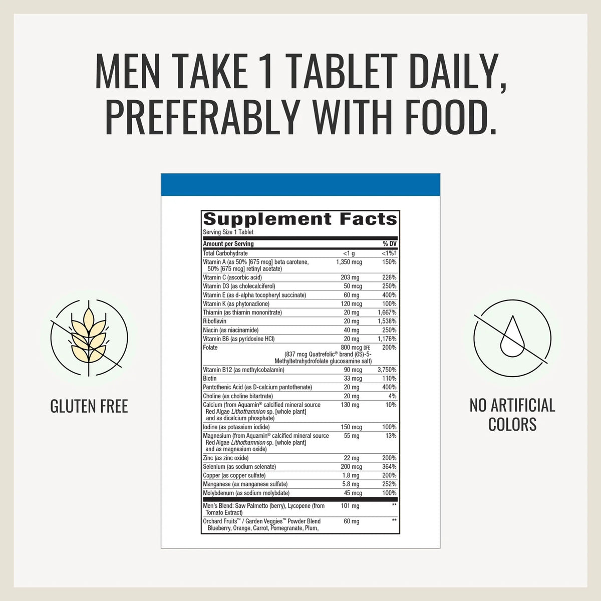 50+ Complete Multivitamin Tablets Z869260