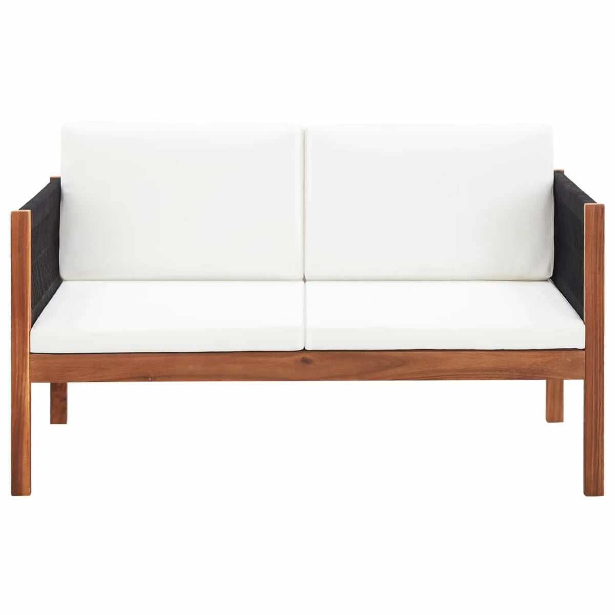 2-Seater Acacia Wood Patio Sofa D7742