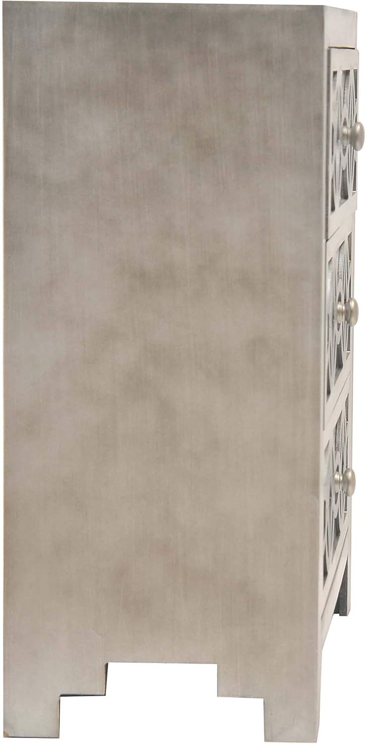 Grey 3 Drawer Chest P944536