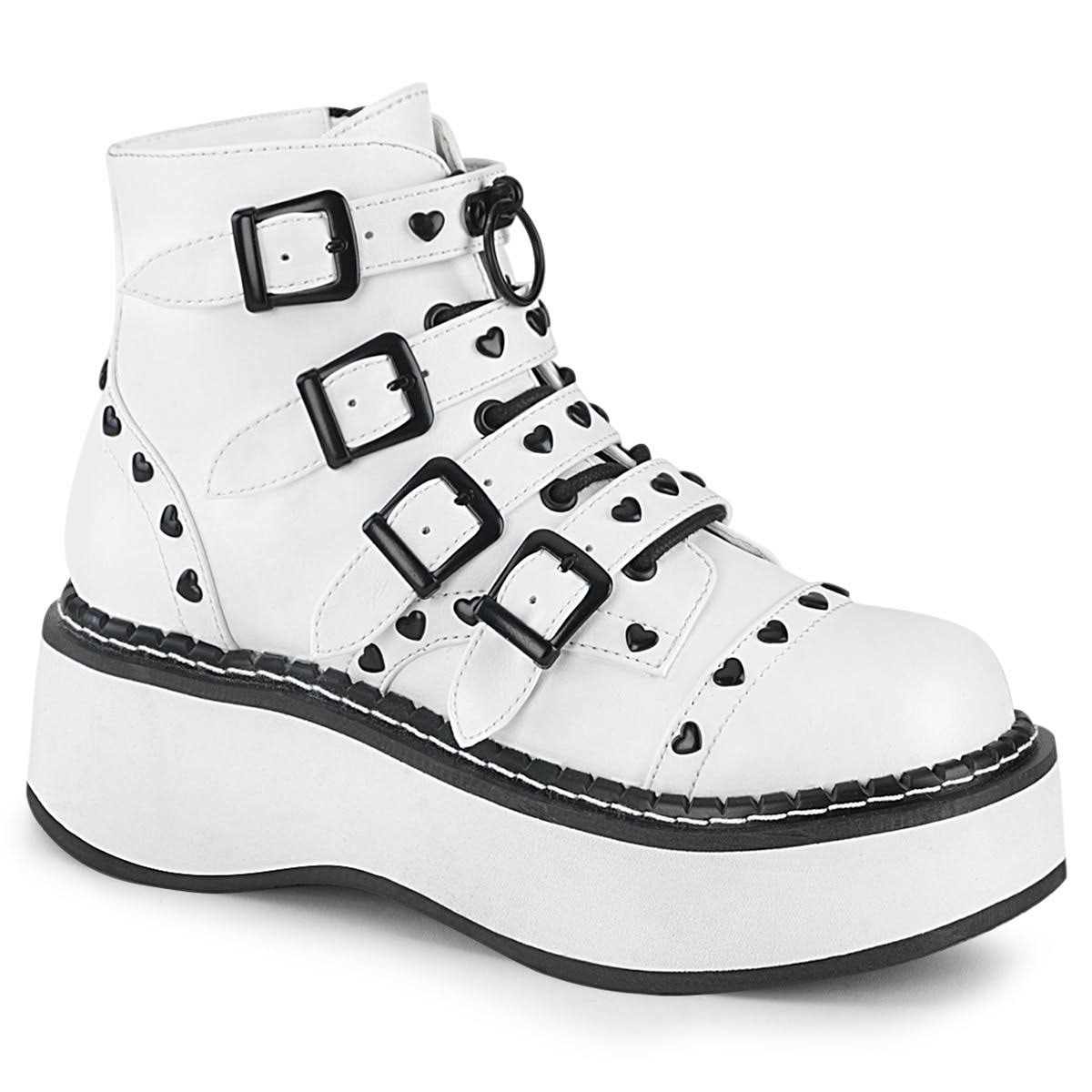 Black Vegan Leather Shoes L777865