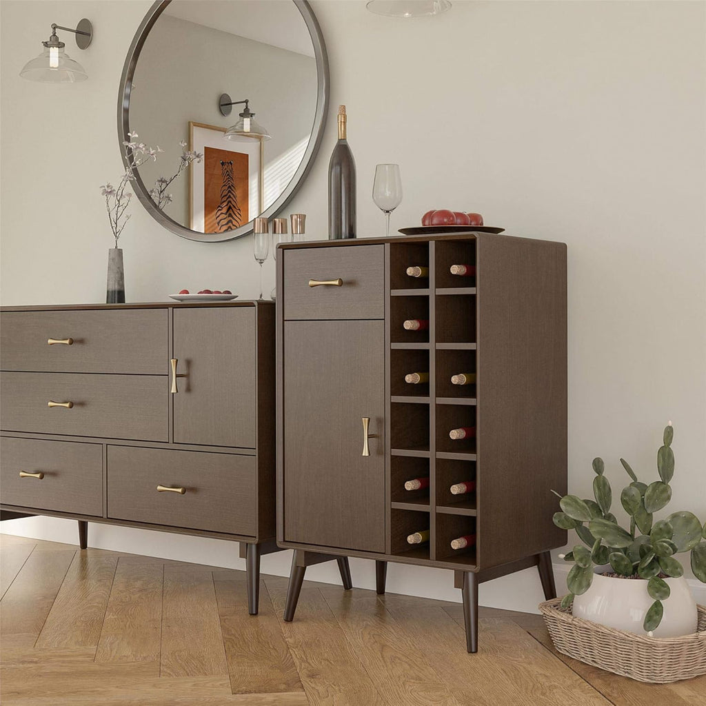 Walnut Bar Cabinet R9467