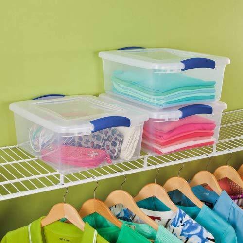 15 Quart Latch Box Stadium Blue Case of 10 A30333