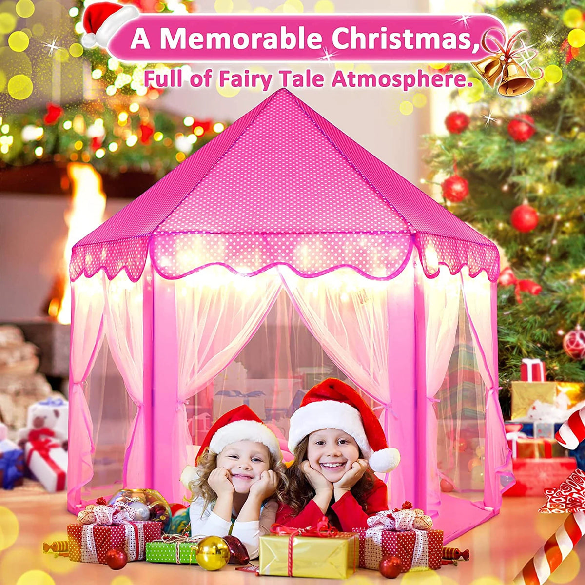 Kids Tent with Star Lights K93791