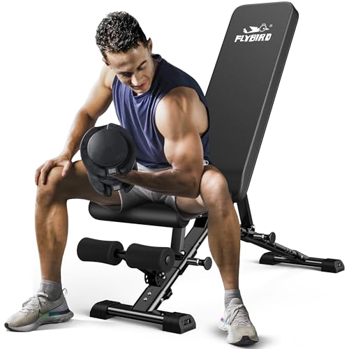 Adjustable Strength Training Weight Bench L574242