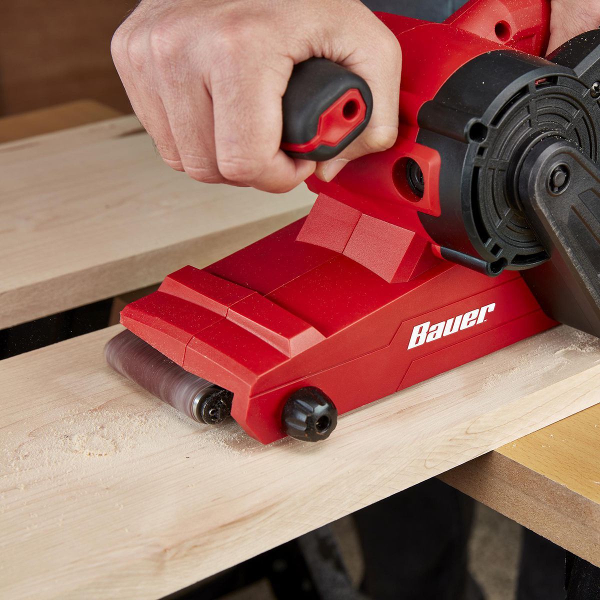 8 Amp 3 in. x 21 in. Variable-Speed Belt Sander Y881