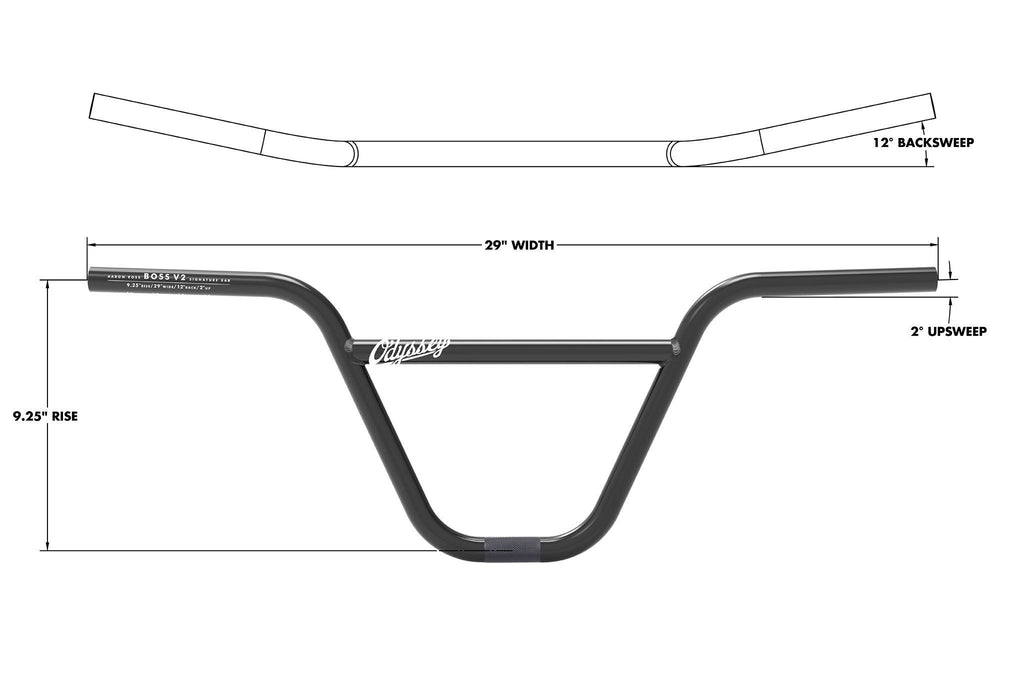 Chrome Handlebar D82230