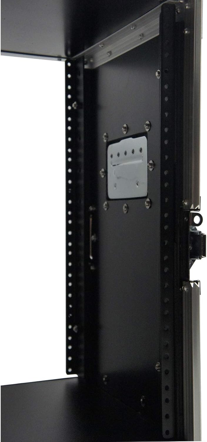 DJ Flight 10U FX Effect 16 Depth Case with Casters & Handle K84836