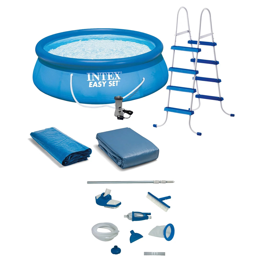 15' x 48' Round Inflatable Above-Ground Pool I451543