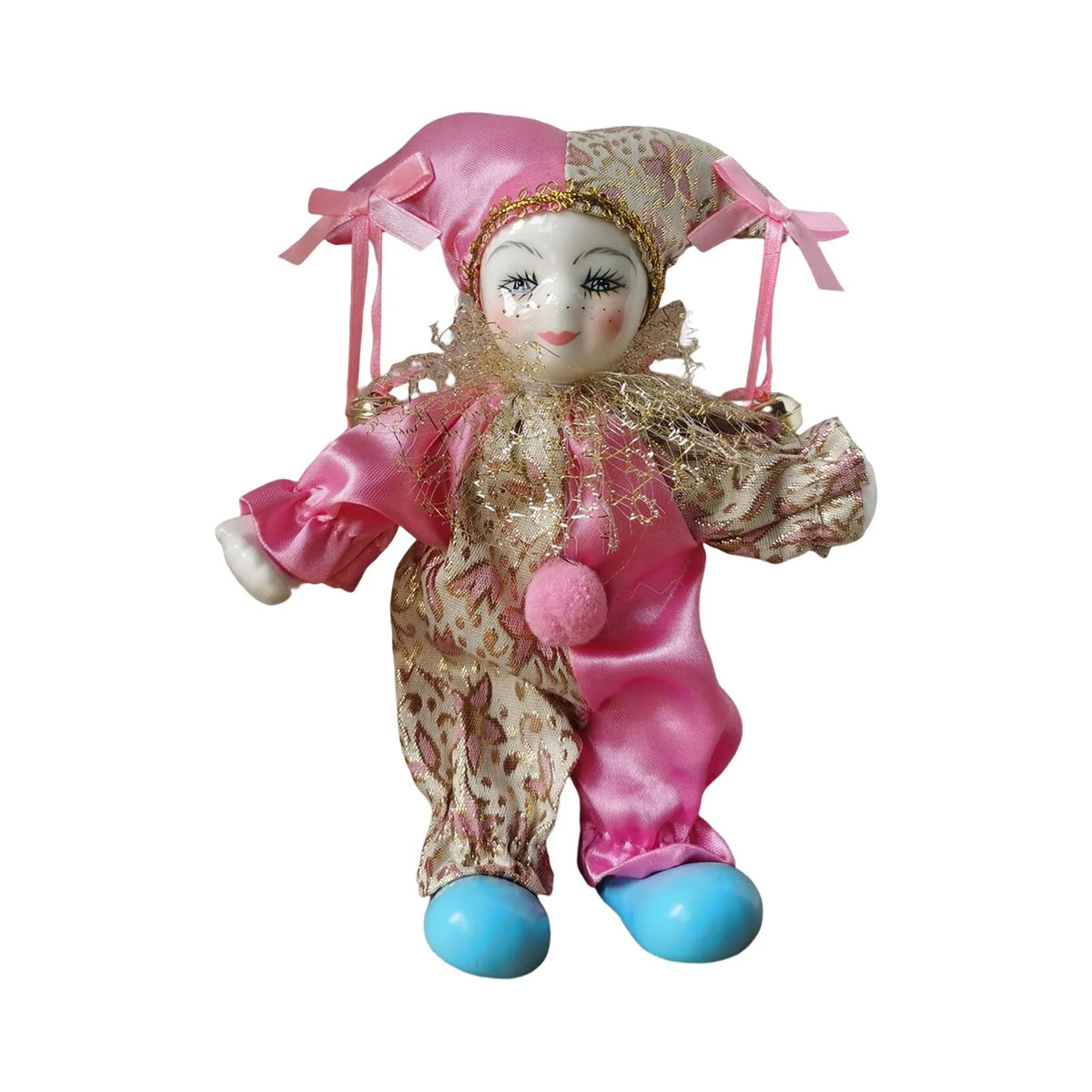 7 inch Porcelain Clown Doll G5690